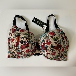 Torrid Curve Mermaid printed Bra size 40 F